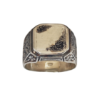159-  Rococo Signet ring