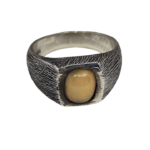 O23: Bearskin Opal Pinky Ring – One of One - Image 3