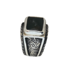 O24- Rumi Green Agate Signet – One of One