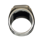 O24- Rumi Green Agate Signet – One of One - Image 3