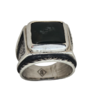 O24- Rumi Green Agate Signet – One of One - Image 4