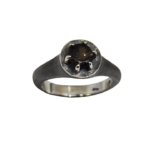 O26- Nocturne Smokey Topaz Ring – One of One - Image 2