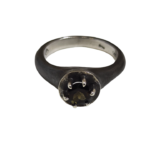 O26- Nocturne Smokey Topaz Ring – One of One - Image 4