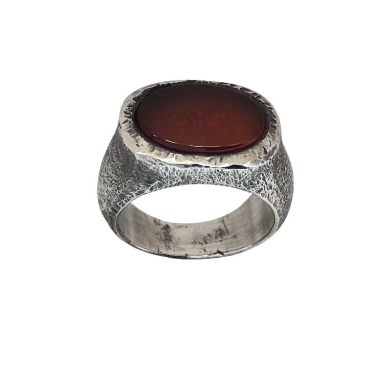 O29-A O29- Hayy & Kayyum Mühür Yüzük – Tek Üretim) - Image 1