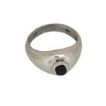 O32- Noir Knight Safir Yüzük – Tek Üretim - Görsel 3