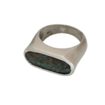 O34-  Nişabur Turkuaz Yüzük – Tek Üretim - Image 4