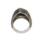 O40- The Brothers Jewellery "Miras Damla" - Tek Üretim El İşi Doğal Türkuaz Yüzük - Image 4