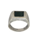 O43-  Zamora Emerald Signet Ring