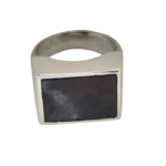 O51-Kudret Yeşili" -  Doğal Yeşil Akik Yüzük - Image 3