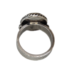 O9- Lunar Crown – Faceted Moonstone Ring - Görsel 4